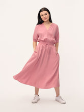 Load image into Gallery viewer, The Tencel Gathered-Waist Dress
