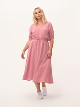 Load image into Gallery viewer, The Tencel Gathered-Waist Dress
