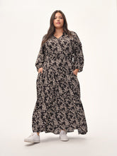 Load image into Gallery viewer, The Romantic Vintage Print Maxi Dress

