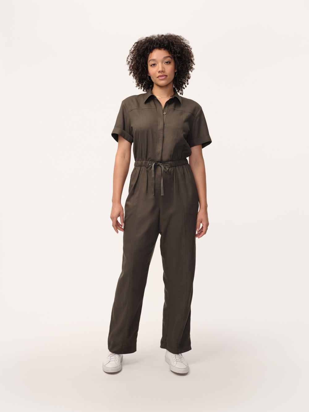 The All-Day Linen Blend Jumpsuit