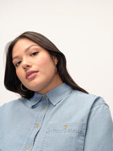 Load image into Gallery viewer, The Anytime Chambray Button-Down Shirt
