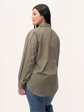 Load image into Gallery viewer, The Relaxed Cotton Button-Down Shirt
