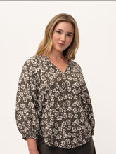 Load image into Gallery viewer, The Floral Print Shirred Top
