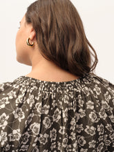 Load image into Gallery viewer, The Floral Print Shirred Top
