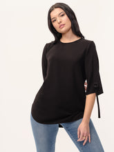 Load image into Gallery viewer, The D-Ring Classic Crepe Tunic
