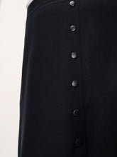 Load image into Gallery viewer, The Asymmetrical Button Wrap Skirt
