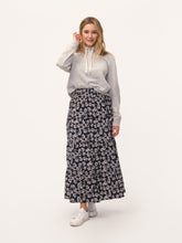 Load image into Gallery viewer, The Floral Tiered Maxi Skirt

