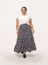 Load image into Gallery viewer, The Floral Tiered Maxi Skirt
