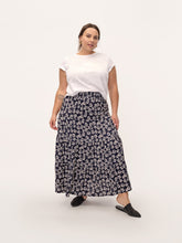 Load image into Gallery viewer, The Floral Tiered Maxi Skirt
