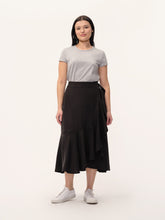 Load image into Gallery viewer, The Tencel Ruffle Skirt
