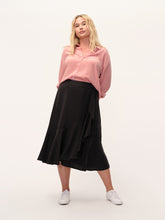 Load image into Gallery viewer, The Tencel Ruffle Skirt

