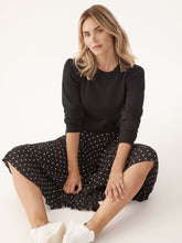 Load image into Gallery viewer, The Spotted Pleat Midi Skirt
