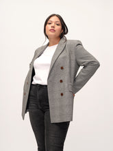 Load image into Gallery viewer, The Relaxed Check Blazer
