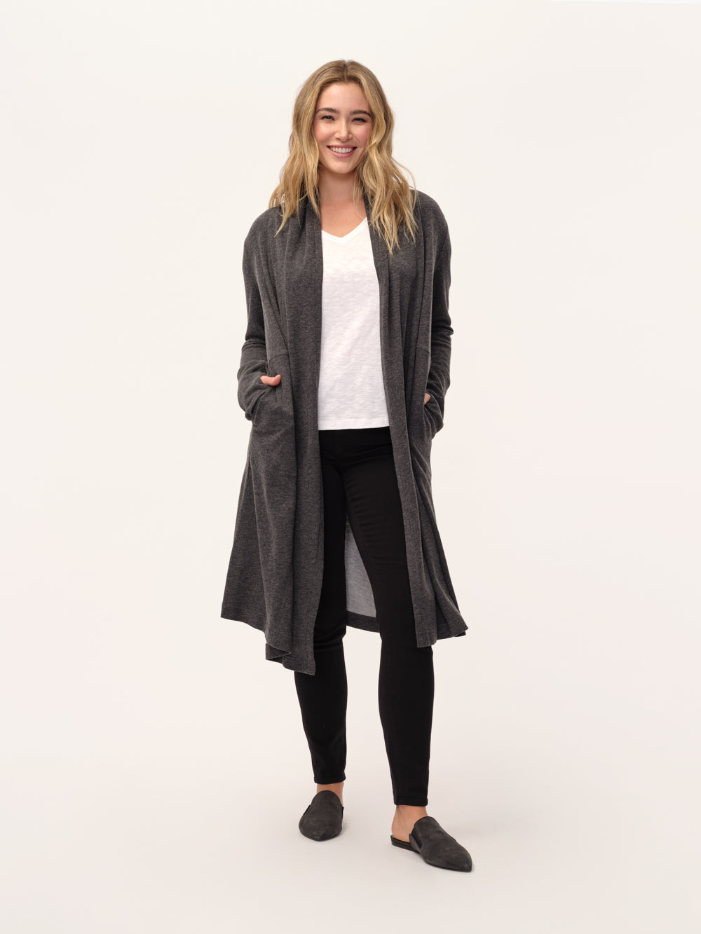 The Easy Layering Jersey Cardigan