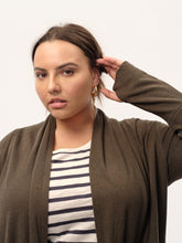 Load image into Gallery viewer, The Easy Layering Jersey Cardigan
