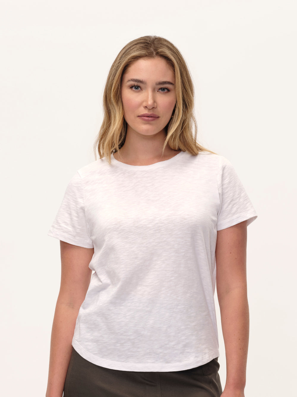 Common Standard Organic Cotton Crew Slub Tee