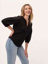 Load image into Gallery viewer, The Cotton Statement Sleeve Top
