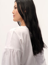 Load image into Gallery viewer, The Cotton Statement Sleeve Top
