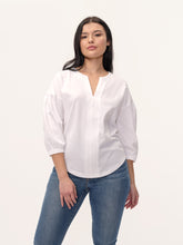 Load image into Gallery viewer, The Cotton Statement Sleeve Top
