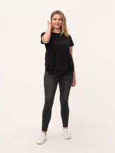 Load image into Gallery viewer, The Tiered Cotton Blend Tee

