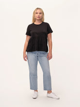 Load image into Gallery viewer, The Tiered Cotton Blend Tee

