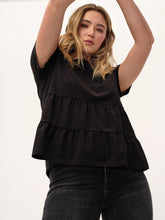 Load image into Gallery viewer, The Tiered Cotton Blend Tee
