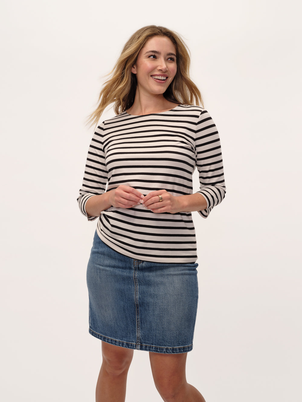 Common Standard Organic Cotton Crop Sleeve Tee