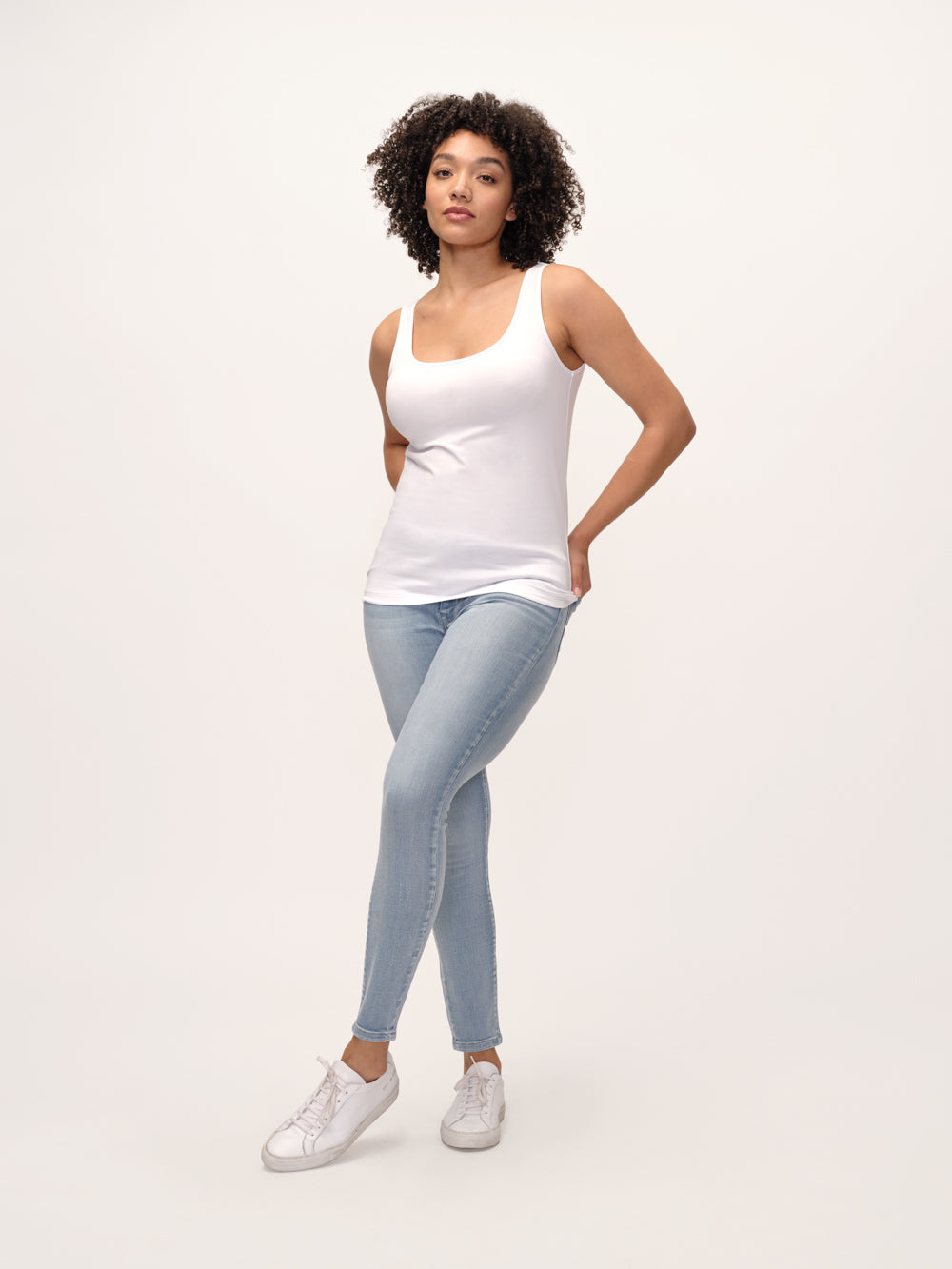 The Perfect Fit Stretch Cotton Tank